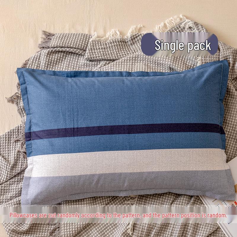 2024 Neues Kissenbezug-Set aus reiner Baumwolle - 100% Baumwolle, 2er-Set, Größe 40x60 oder 48x74cm Kissenbezüge