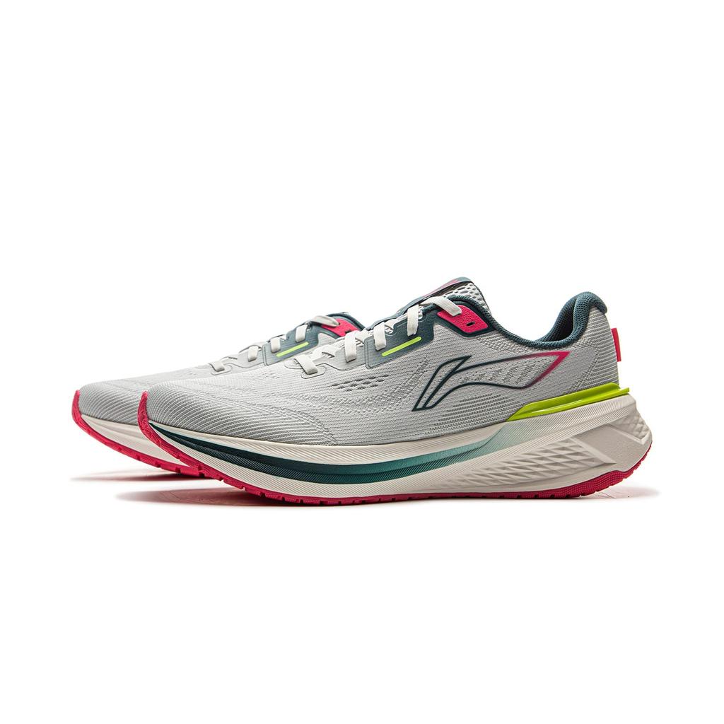 Li Ning My Leap 3.0 Cushioning Low Top Casual Marathon Running Shoes Men's Light Lime ARSV023-3