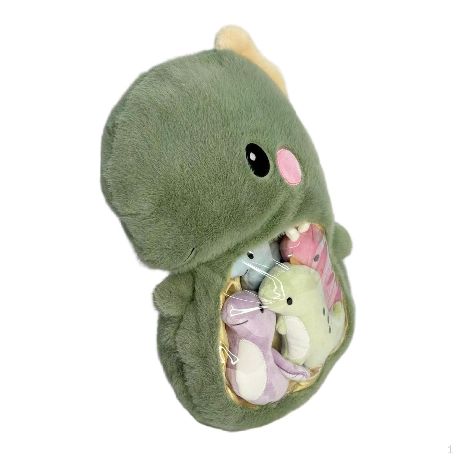 

Набор мягких игрушек динозавров из мультфильма, подарки для детей, товары для рукоделия, коллекционирование, спальня