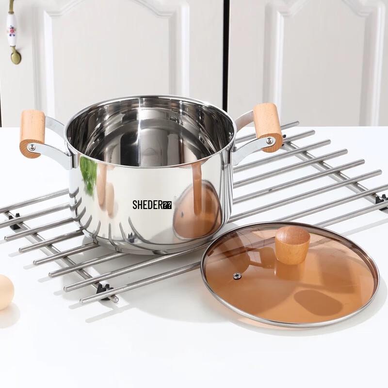 ZISIZ Stainless Steel Milk & Soup Pot