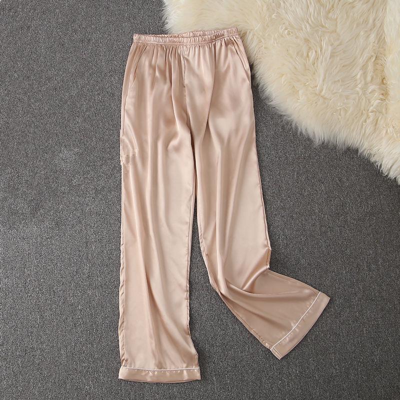 

Men s Loose Plus Size Silk Pajama Pants - Spring, Summer, Autumn M (90-110 jin)