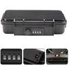 Waterproof Not Theft Easy Carry Lock Box Small Travel Safe Box Strong ABS Lock Box for Gym Travel Hotel Essential