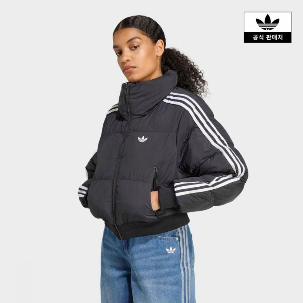 Adidas Adicolor Crop Synthetic Down Puffer Jx2970 JX2970/AXL