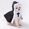 Pet Cosplay Clothing: Nun Costume For /Dog, Photo Prop (Small-Medium )