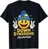 Down Syndrome Awareness 2025 Smile Face Support Inclusion Men Women T Shirt