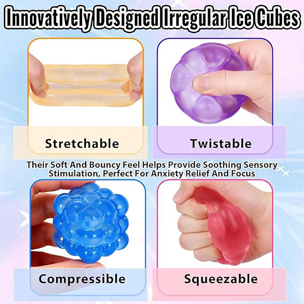 Creative Maltose Stress Relieving Toy, Cube Slow Rebound Stress Relieving Artifact