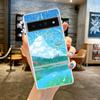 INS Korean Sunset Scenery Phone Case For Google Pixel 8 7 6 Pro Soft Shell For Pixel 6A 5 4 5A 4A 3A XL 5G Silicone Clear Cover