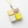 Plastic Fidget Keychain Transparent Keycap Clicker Funny Stress Relief Pendant  Daily