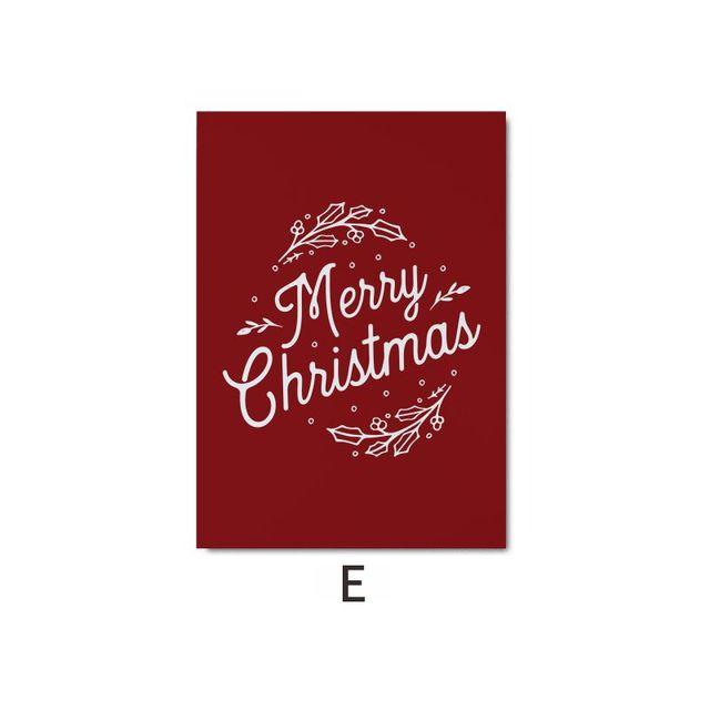 

Скандинавская рождественская тема, сладкие цитаты, счастливое Рождество, настенное искусство, холст, живопись, постеры и принты, фотографии, декор для комнаты, домашнего праздника 50X70cm No Frame