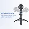 Mini Magnetic Selfie Stick with Bluetooth-compatible Remote 360 Degrees Rotation Portable Multifunctional Selfie Stick with Extendable Tripod