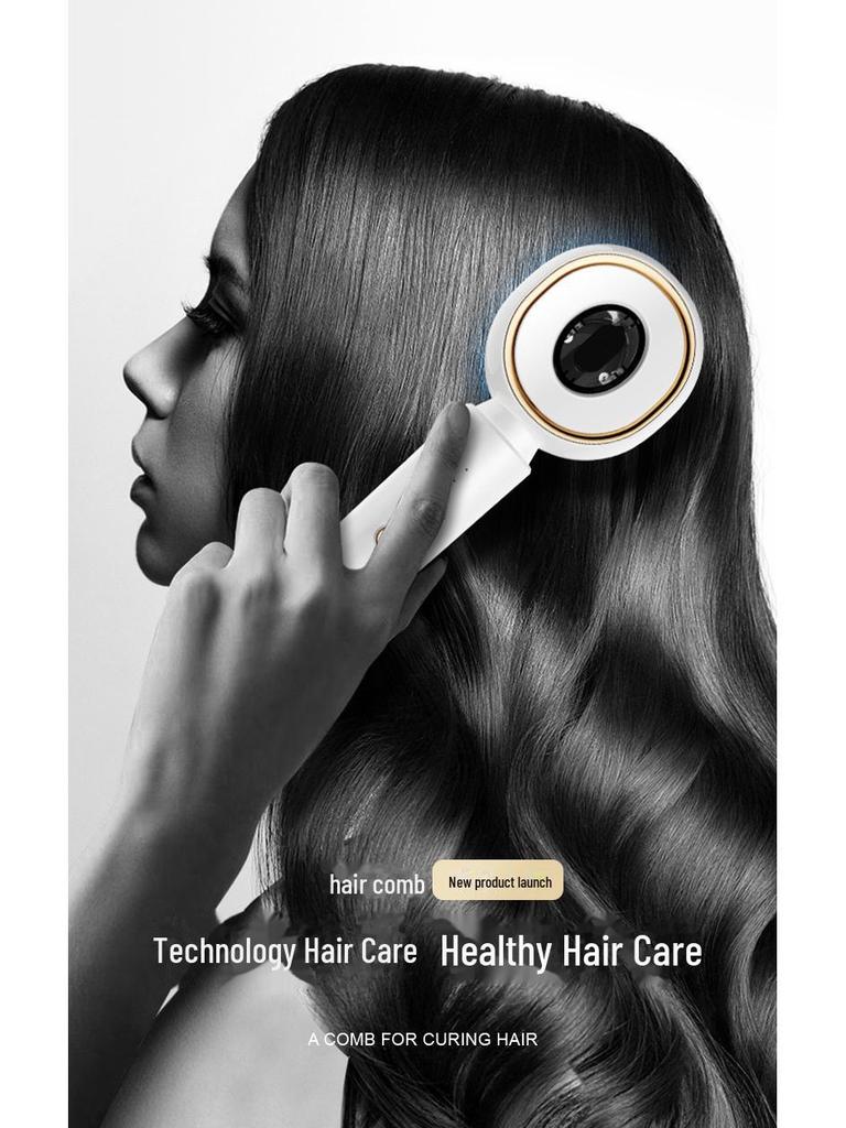 Red Light Scalp Massager & Hair Growth Comb with Essence Applicator for Anti-Hair Loss