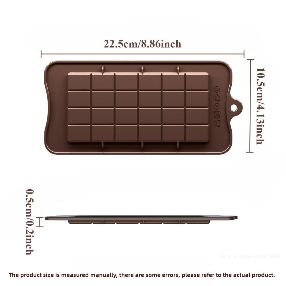 

3-в-1 силиконовая форма для шоколадных батончиков, толстые прямоугольные формы для конфет, дизайн в Дубае для самостоятельной выпечки, изготовления конфет, подарков