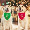 Christmas Pet Dog Bandana Bibs For Large Dogs, Teddy, Golden Retriever