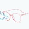 Transparent Tea Vintage Women Short-Sight Eyeglasses Ky959 Big Frame Oval Prescription Spectacles Diopter 0 -50 -100 To -600