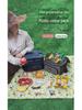 Cross-Border Leak-Proof PEVA Lunch Box Bag: Thick, Large Capacity, Portable & Insulated for Outdoor Use