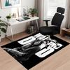 Dark Printed Carpetrugfor Office Chair Living Room Bedroom Kitchen Room Decor Gifts
