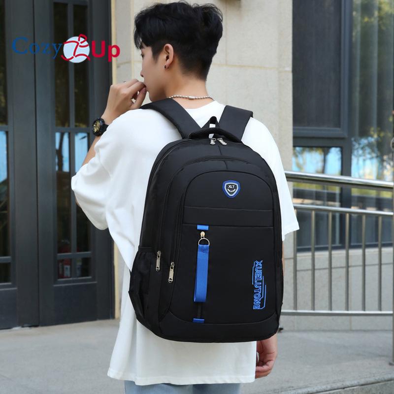 Открытый рюкзак Рюкзак большой емкости Студенческая школьная сумка Мужская деловая — фото 3