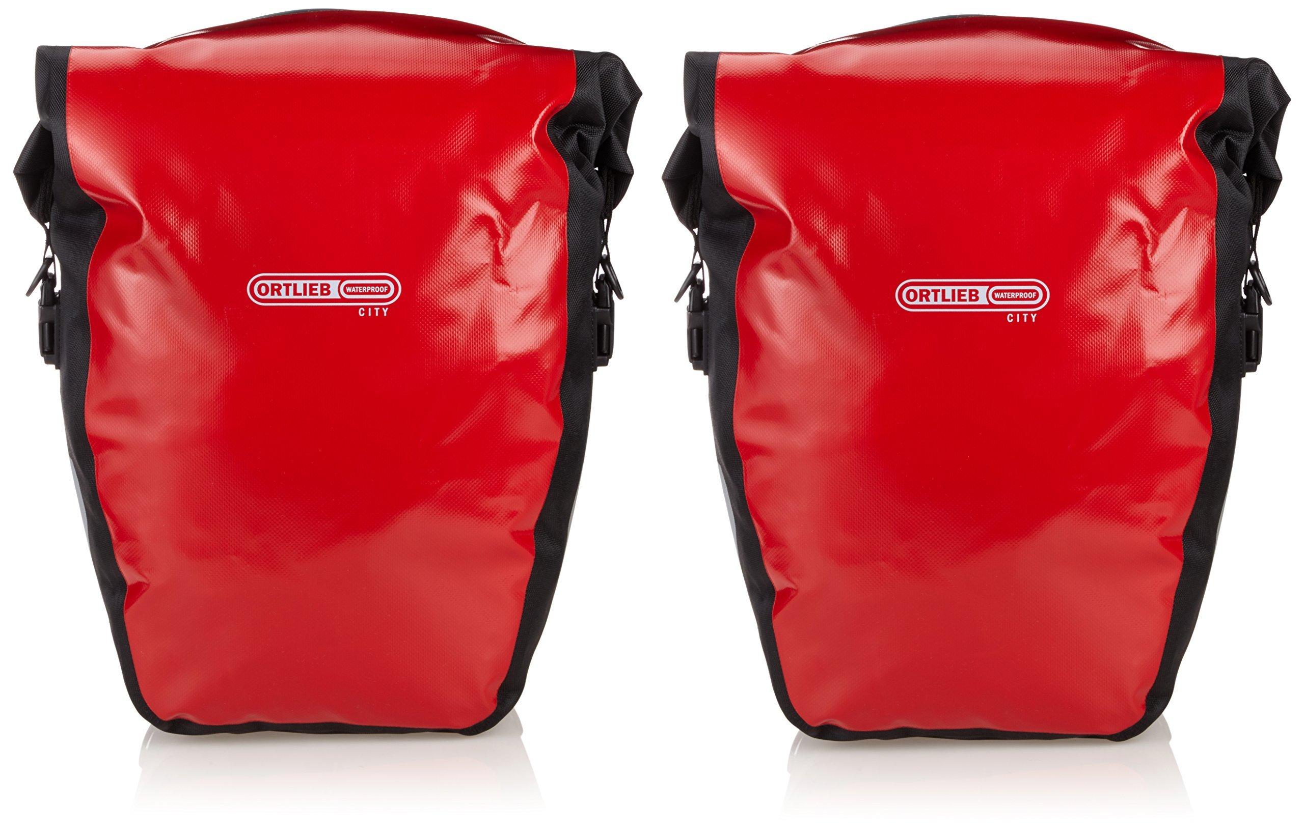 ORTLIEB Back-Roller City Red 40L (Pair) Side Bags [Parallel Import] F5001