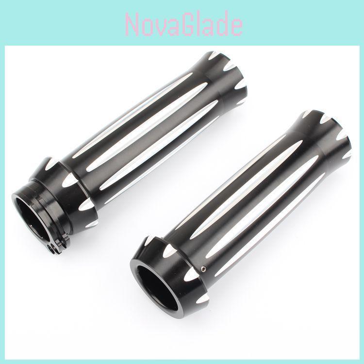 Hochwertige Handgriffe für Harley Xl883 Xl1200 X48 72 Fat Bob Cnc Custom Zubehör