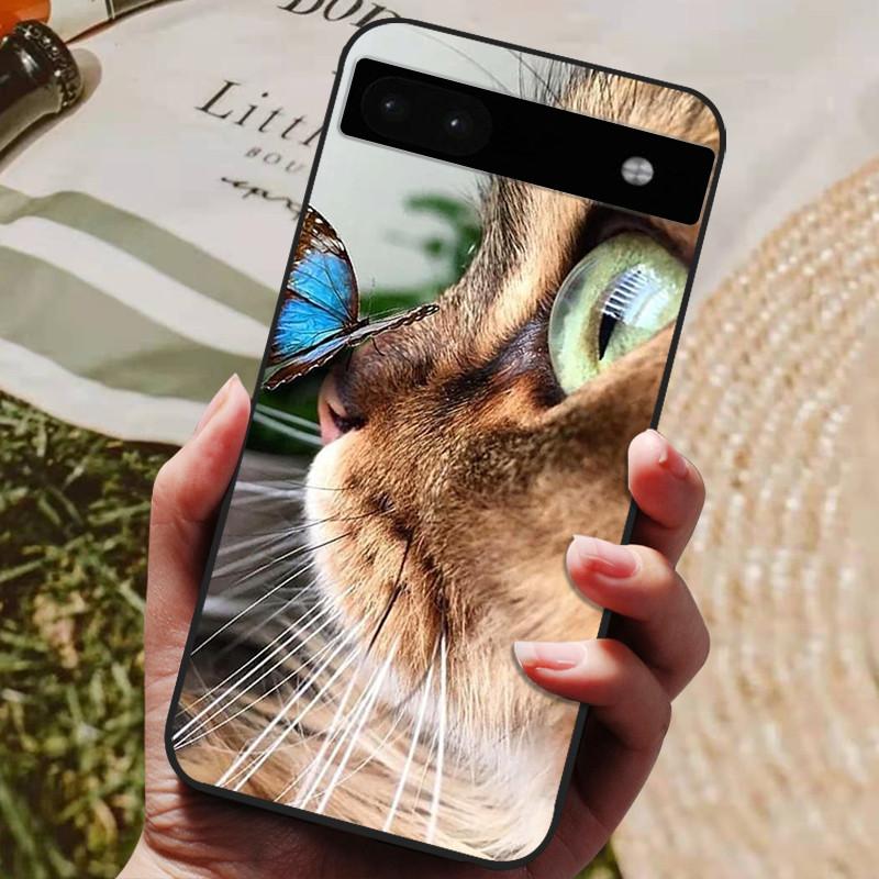 Case for Google Pixel 6a Cove Pixel6 Silicone Soft TPU Phone Covers for Google Pixel 6 Pro Case Pixel6A 5G Protective Funda Capa