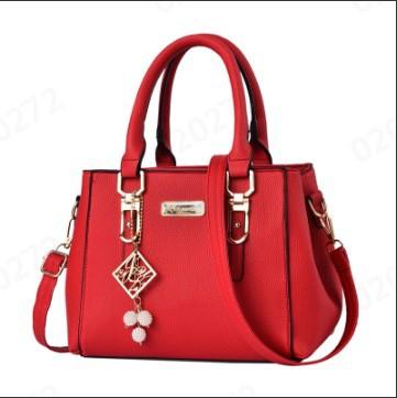 

Bag women s spring new fashion handbag simple large capacity shoulder messenger bag