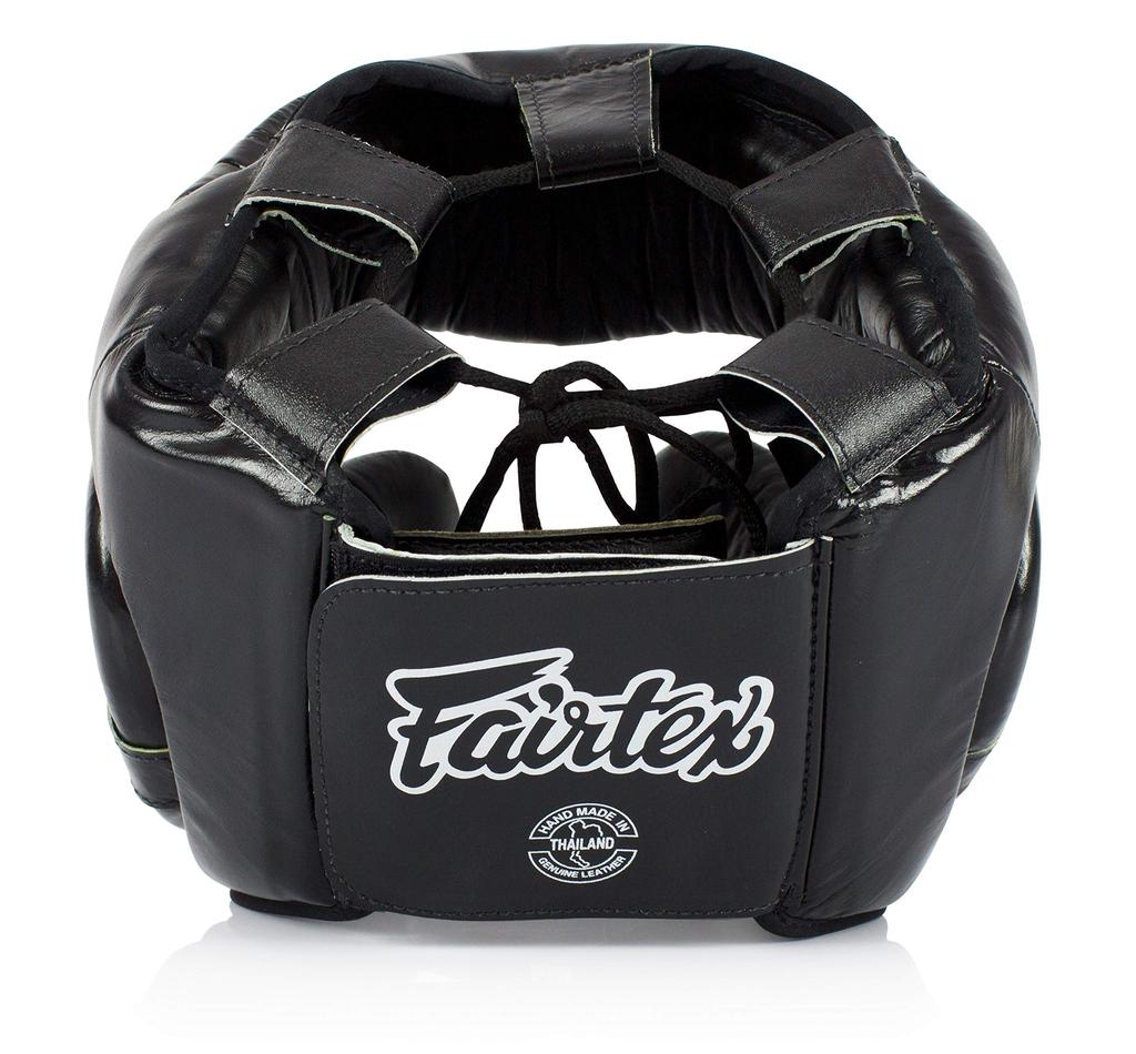 Fairtex HG13 Genuine Leather Boxing Headgear (Medium Size)