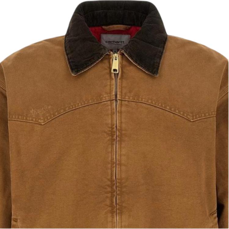 Carhartt WIP OG Santa Fe Jacket Fashion Classic Lapel Work Jacket Unisex Jacket I036240-00S-B7