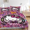 3pcs Hello Kitty Bedding Set: Perfect for Bedroom or Guest Room. Soft and Comfortable with No Core Included Yy251031087