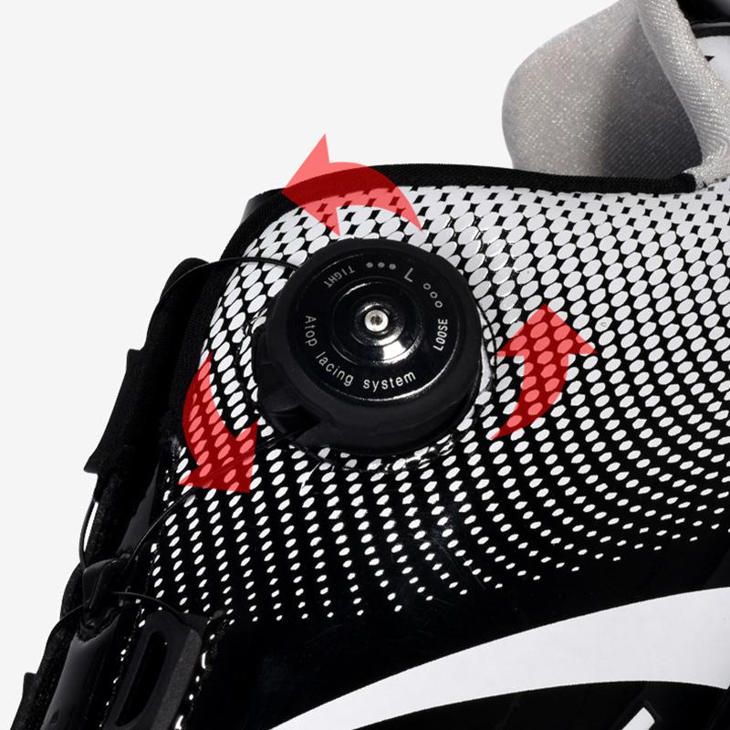 Marke BOODUN, Größen 39–45, Professionelle Herren-Radschuhe mit SPD-System, atmungsaktiv, Drehverschluss, Rennrad- und Mountainbike-Trainingsschuhe