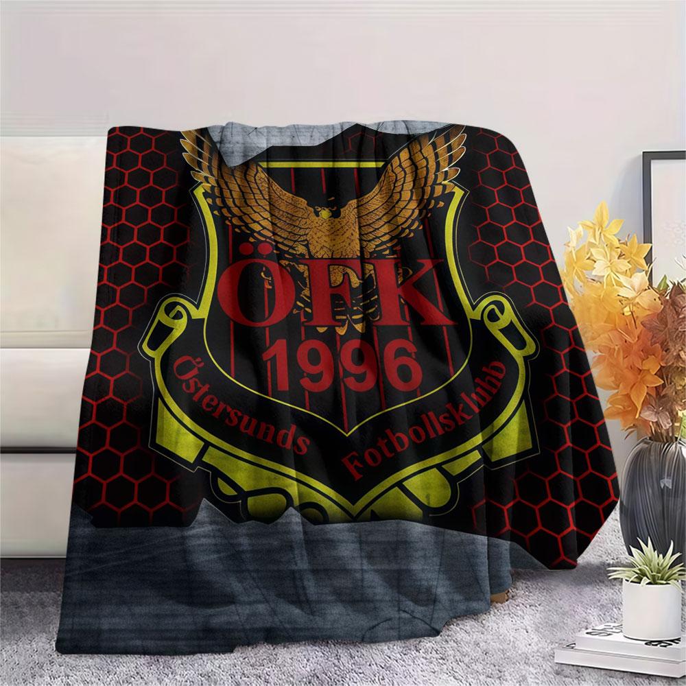Östersunds FK FlAannel Blanket, High quality Comfortable for All Seasons, Home Decor, Warmth and Comfort