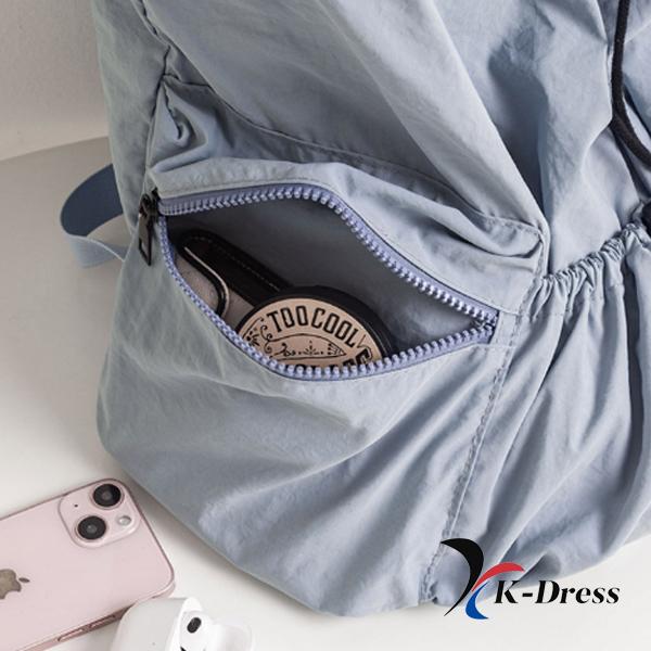 

Нейлоновый рюкзак со струнными карманами (3 цвета)