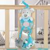 Kids Baby Bed Crib Cot Stroller Plush Toy Blue Dog