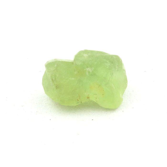 Pierre précieuse - Péridot - Skardu District - 7.41 ct - Certificat d'authenticité - Dimensions 12x9x13 mm