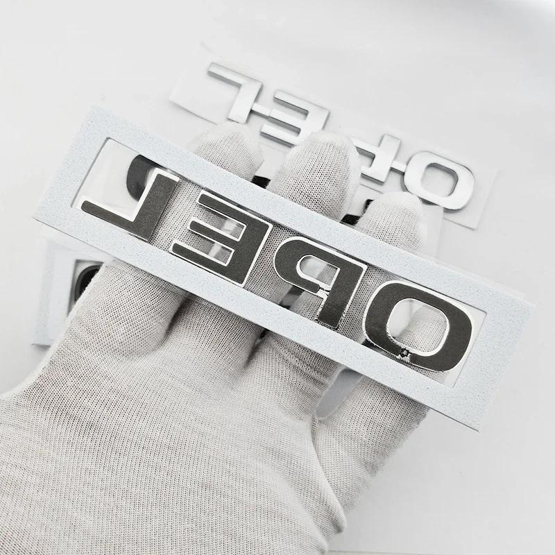 Lettere 3D ABS Emblema Distintivo Posteriore per Bagagliaio Auto Accessori Per Opel Insignia Astra J F Antara Meriva Zafira H G Corsa Vectra OPC