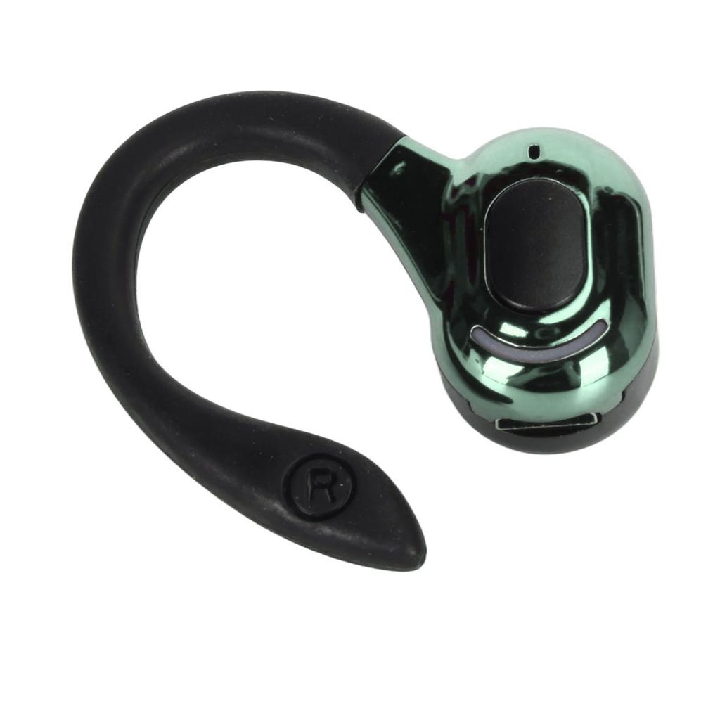 Bluetooth 5.2 Headset HiFi Stereo Sound HD Calls Noise Reduction IPX4 Waterproof Wireless Bluetooth Earpiece Single Ear