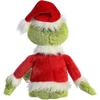 Weihnachten Der Grinch Weiches Plüschtier Weihnachtsmütze Stoffpuppe Kindergeschenk Weihnachtsschmuck