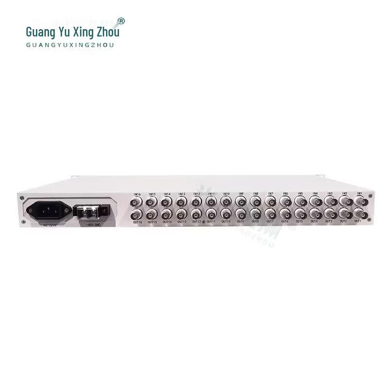16E1 8GE Fiber Optic PDH Multiplexer