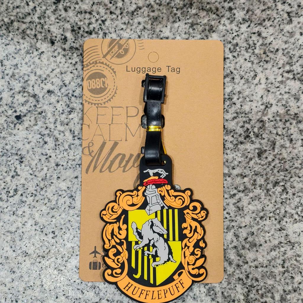 Etichetta per bagagli Accademia di Magia di Harry Potter: Design di Hermione e Ron