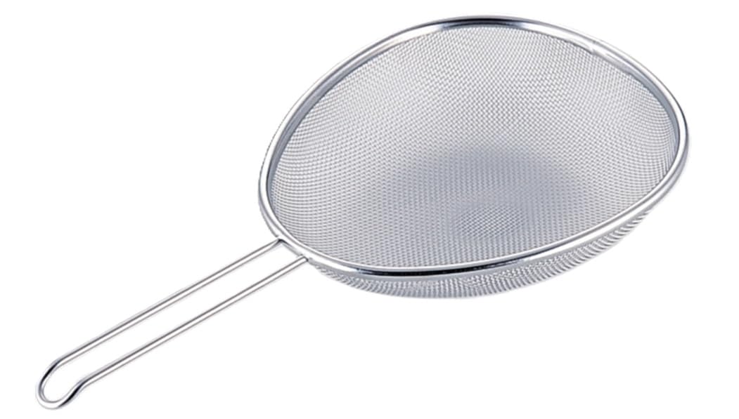 Kanai Kogyo Shape Line Large Handled Sieve BSK5501 Made in Japan (14 Mesh)