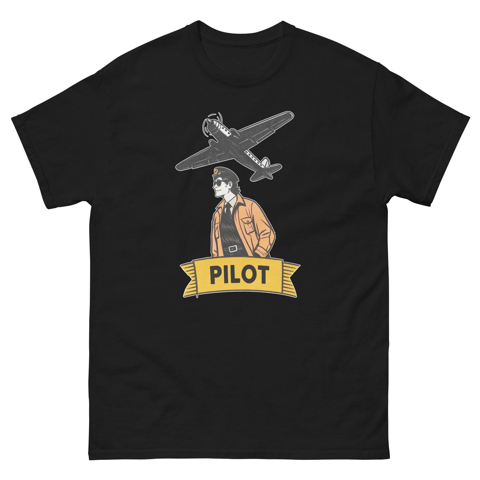 Pilot Occupation Job Professional T-Shirt XXL