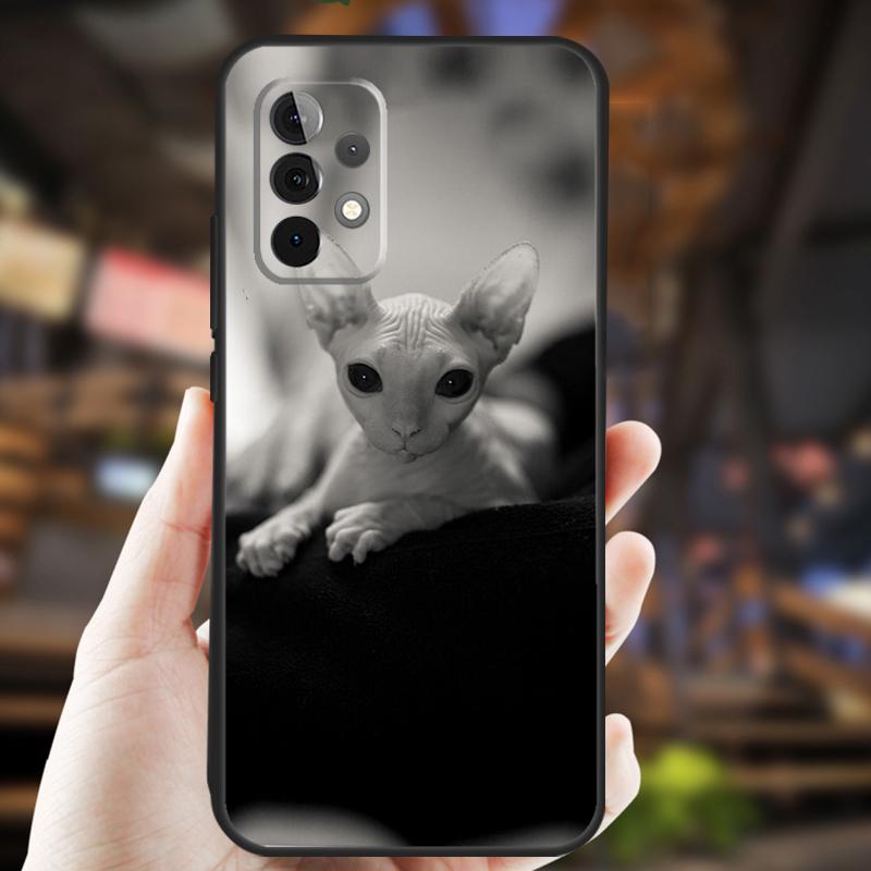 Sphynx Sphinx Katze Hülle Für Samsung Galaxy A34 A06 A05 A32 A16 A55 A36 A26 A54 A14 A22 A52 A35 A15 A53 A13 A56