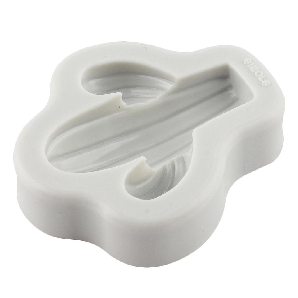 Kaktus Silikonformen Sukkulenten Kaktus Fondantform Kuchen Dekorationswerkzeuge Cupcake Topper Süßigkeiten Schokolade Gumpasteform