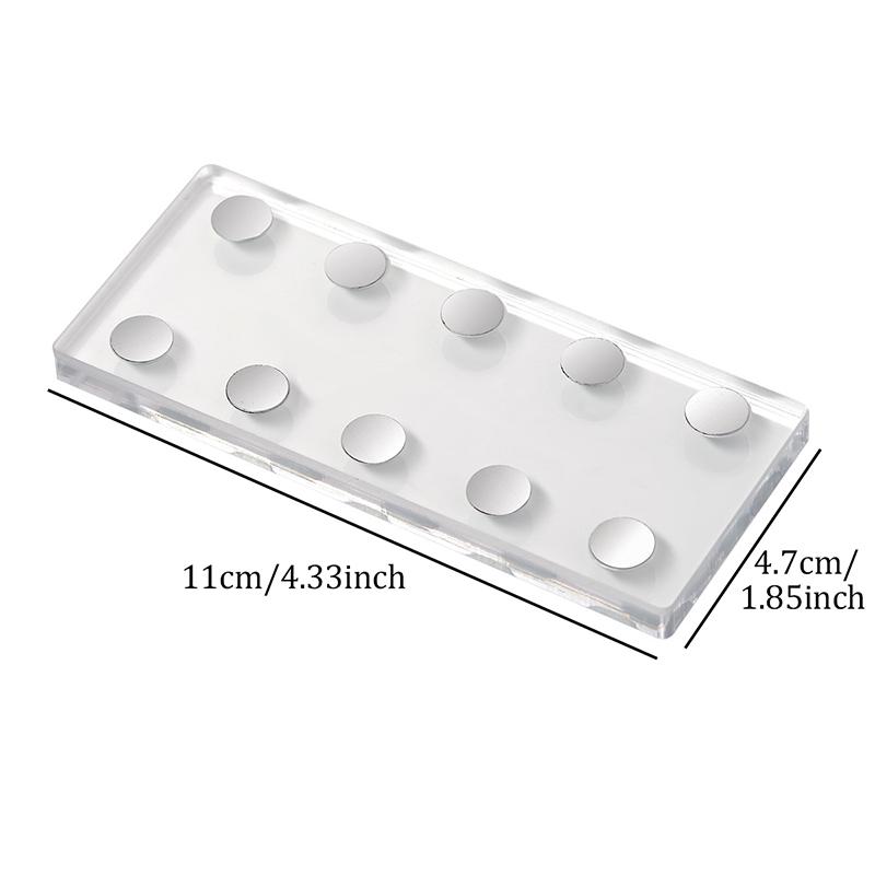 

Acrylic Nail Display Stand Magnetic Nail Practice Stand Diy Nail Art Stand For False Nails Tips