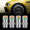 Cars Tire Air Pressure Monitor Alert 4/8/10 Pcs Tyre Cap Indicator Alert Air Pressure Gauge