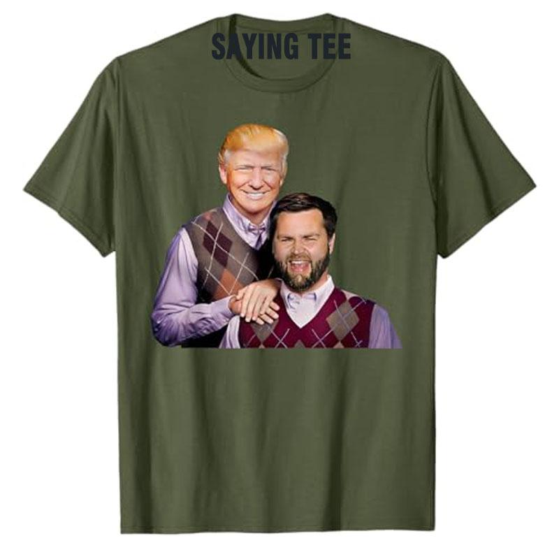 MAGA Vance 2024 Brüder Lustige Parodie MAGA J.D. Vance Bros T-Shirt Humor Lustig Kampagne Grafik Outfit Kurzarm Spruch T-Shirt