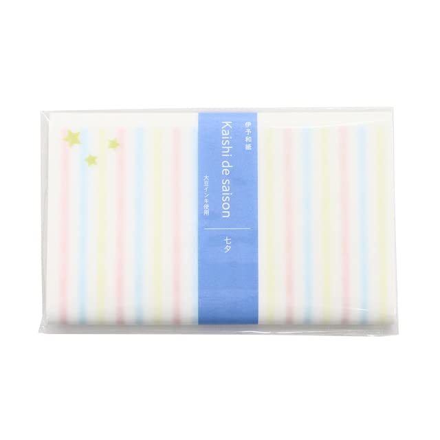 Kamiiso SAIEN Kaishi Kaishi de Tanabata 175mm x Pack of 3034 Paper, saison2, Design, 145mm, 20, No.