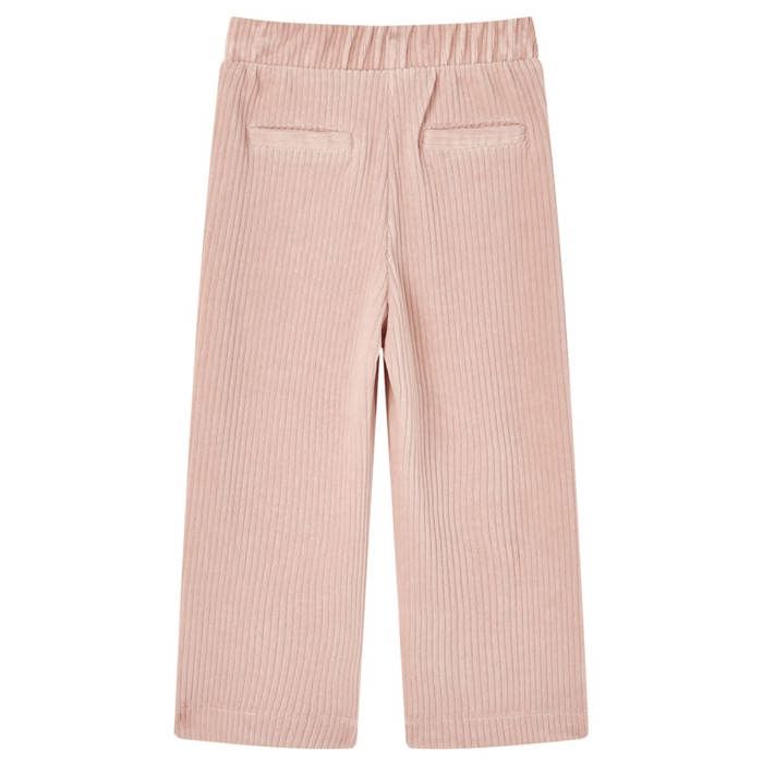 Children's Corduroy Trousers Light Pink 92/104/116/128/140