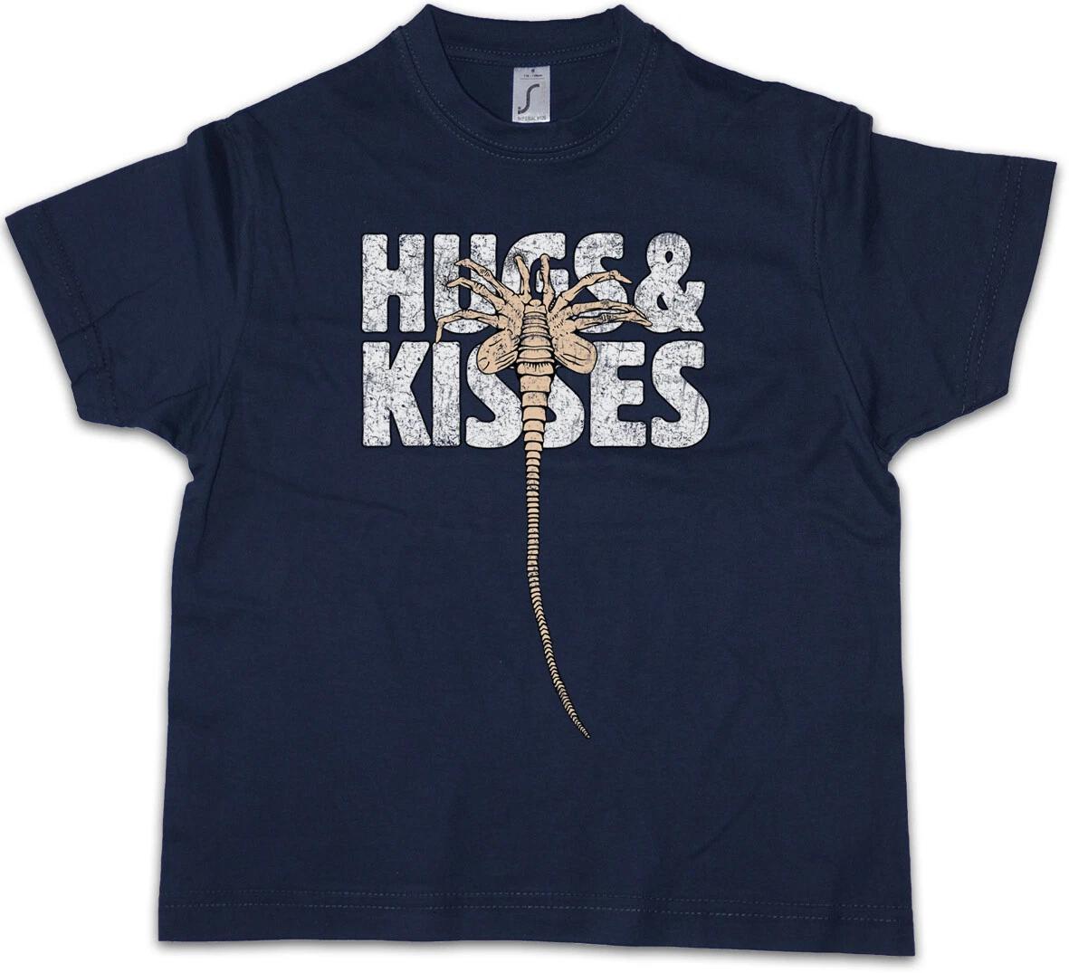 HUGS & KISSES Kids Boys kids boys T-Shirt Ripley Nostromo Weyland Alien Face Hugger 100