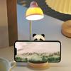 Panda Night Light LED Desk Nightstand Reading Lamp with Drawer Dimmable Rechargeable Panda Table Lamp for Kids' Room Bedroom