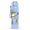 1PC Cowboy Skeleton Robot Art 750ml Color Plastic Sports Water Bottle Leakproof Flip Straw Lid Suitable for Sports Office Home Use